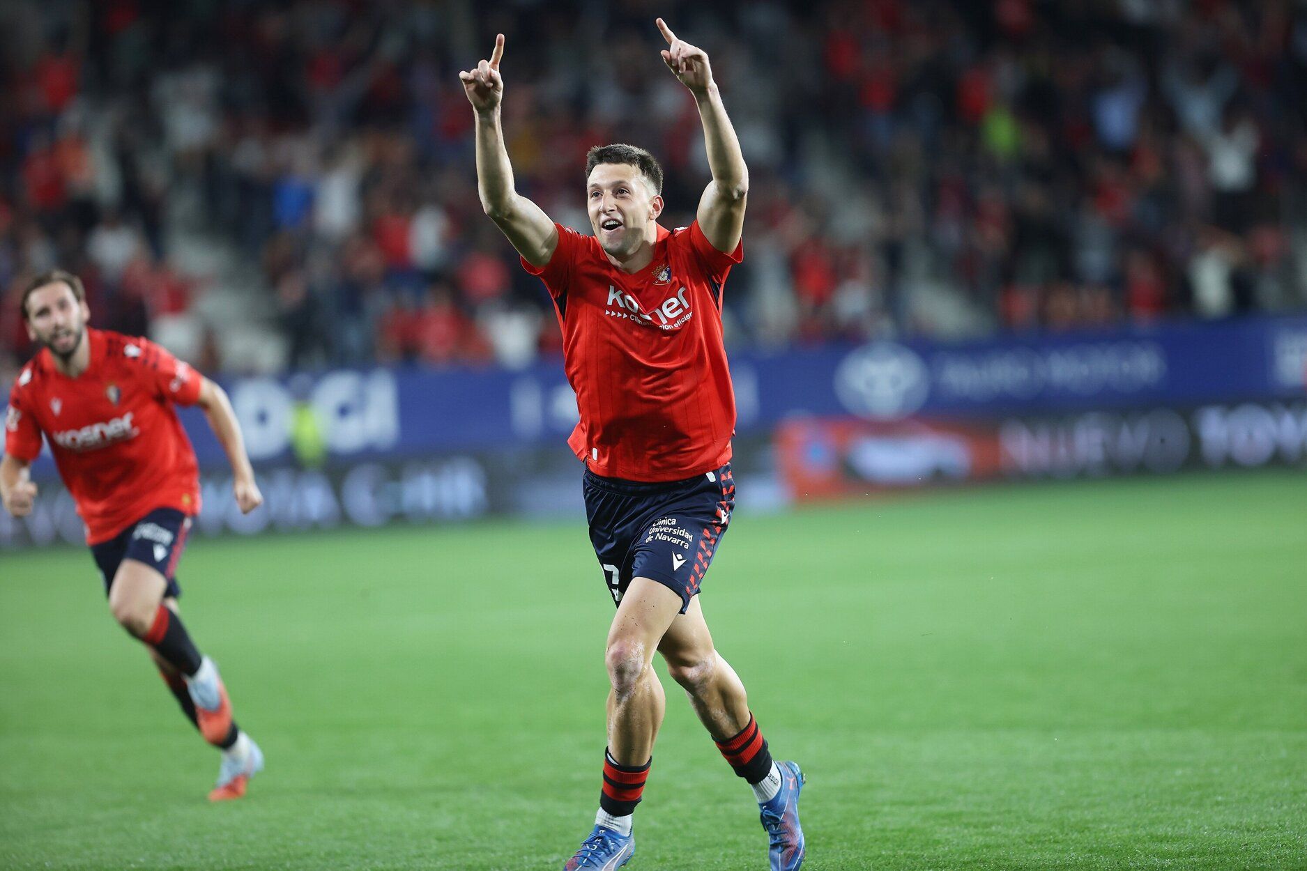 Fotos del Osasuna-Getafe en El Sadar