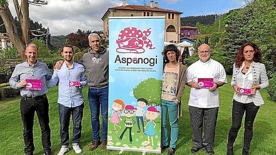 Presentación de la iniciativa solidaria en apoyo a Aspanogi.