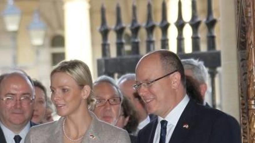 Alberto de Mónaco y su prometida Charlene visitan Irlanda