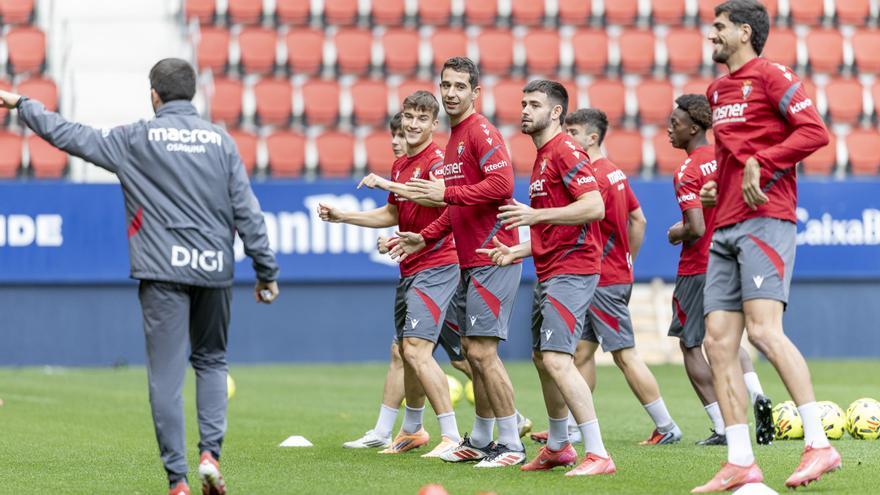 Fotos del entrenamiento de Osasuna de este 6 de noviembre