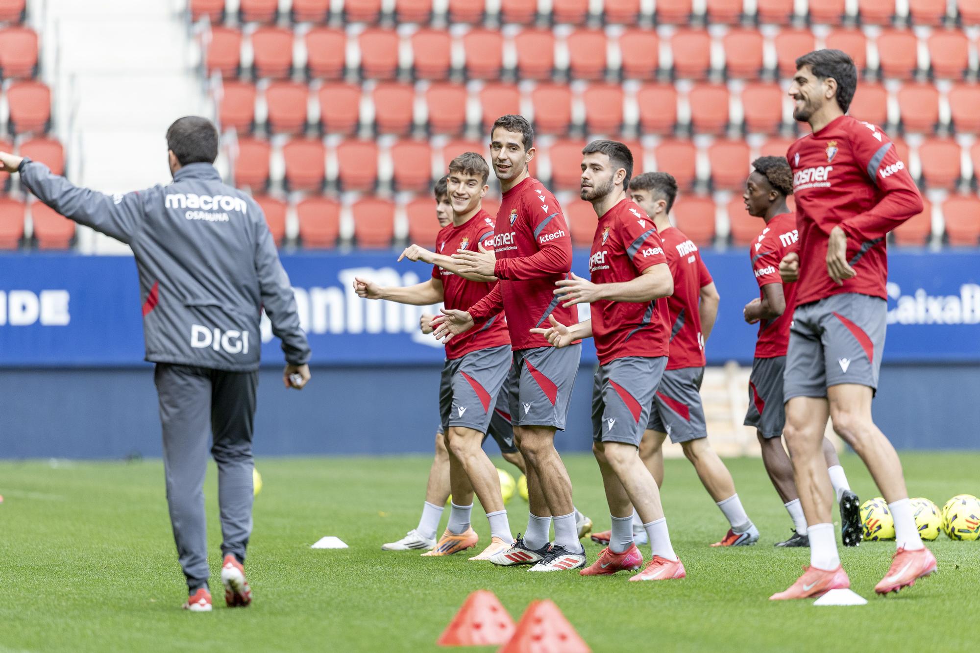 Fotos del entrenamiento de Osasuna de este 6 de noviembre
