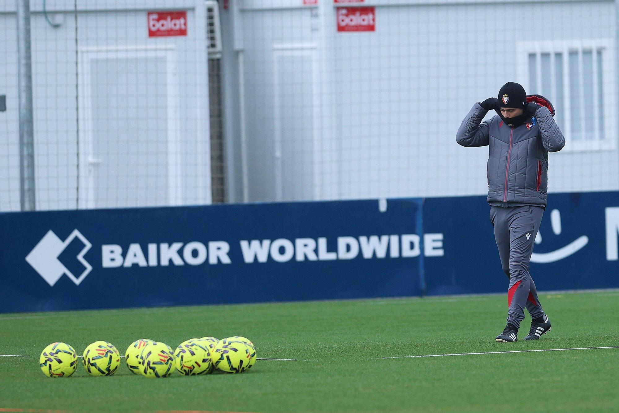 Fotos del entrenamiento de Osasuna (25/11/2025)