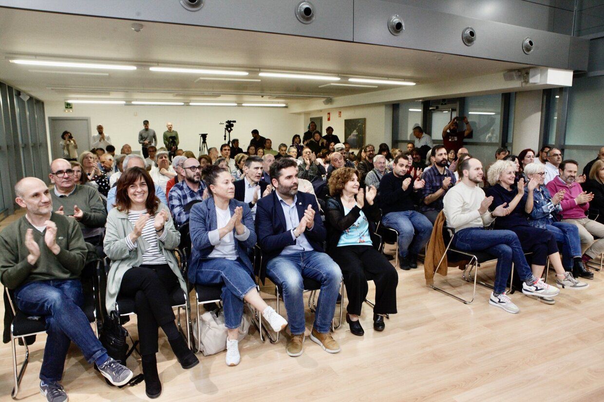 En imágenes: arranca la campaña en Vitoria