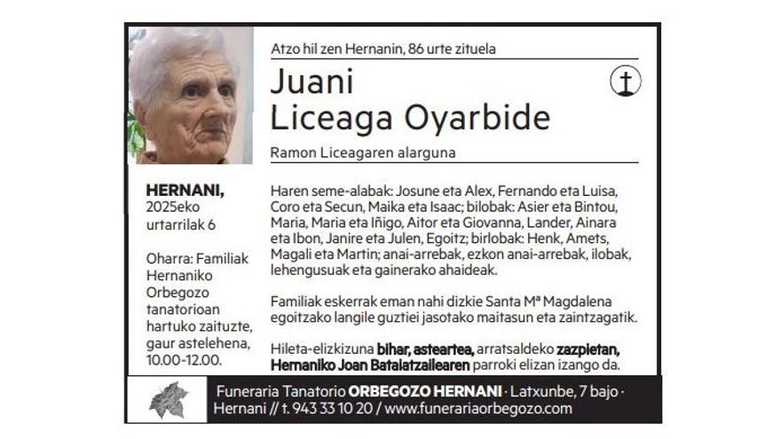 Juani Liceaga Oyarbide