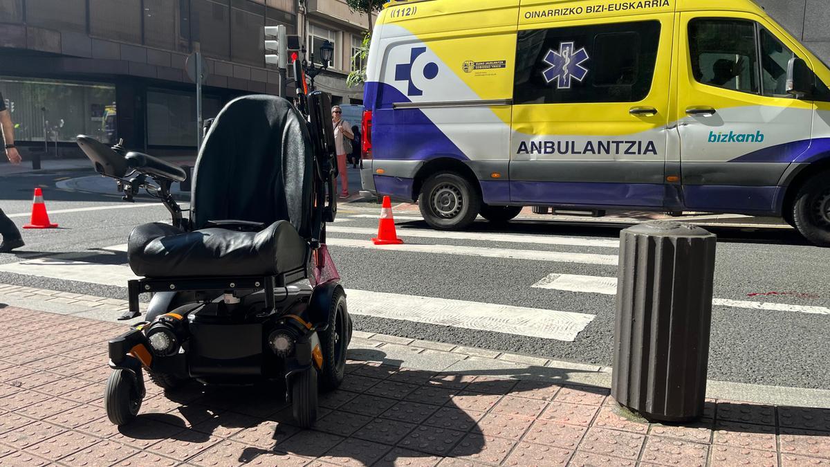El atropello se ha registrado frente a los juzgados de Bilbao