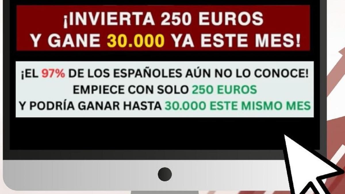 Los vídeos tratan de redirigir a los usuarios a páginas web que simulan ser plataformas de inversión.