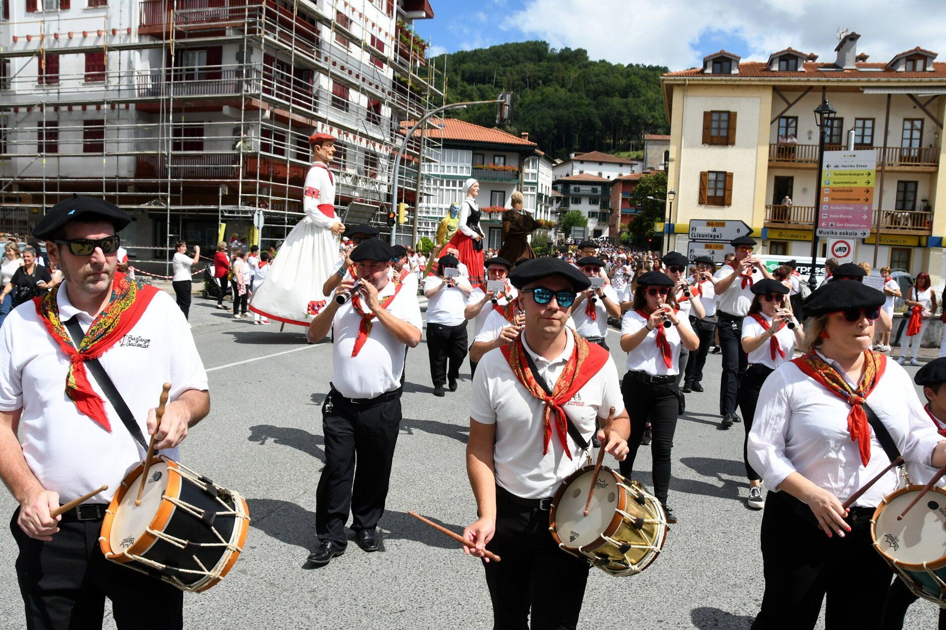 Fotos del chupinazo de Bera