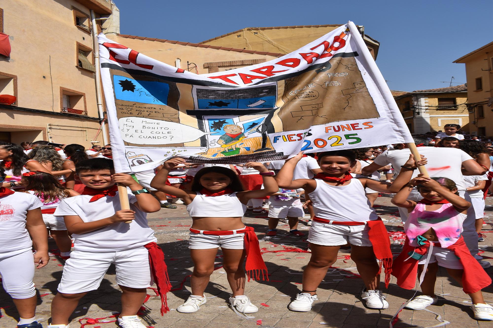 Fotos del chupinazo de Funes