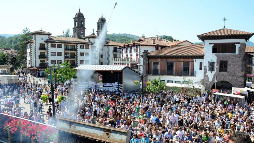 El Chupinazo más esperado de fiestas de Elizondo
