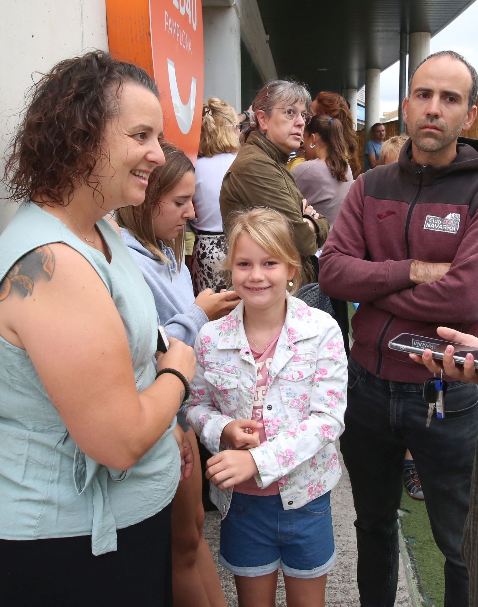 Despedida de los menores ucranianos que han pasado el verano en Navarra
