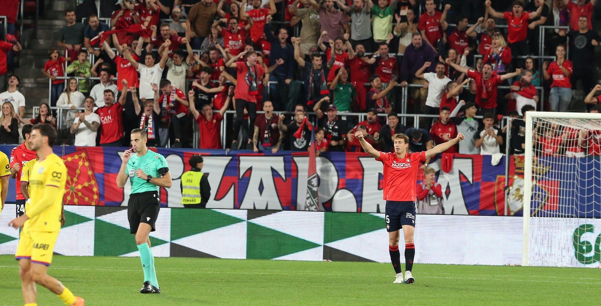 Fotos del Osasuna-Getafe en El Sadar