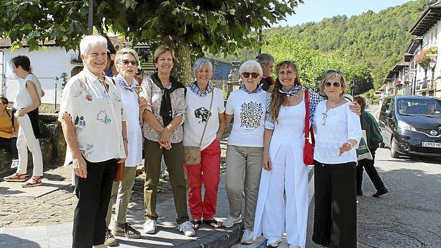 El sonido de las primeras notas de la gaita llenó de fiesta la localidad.