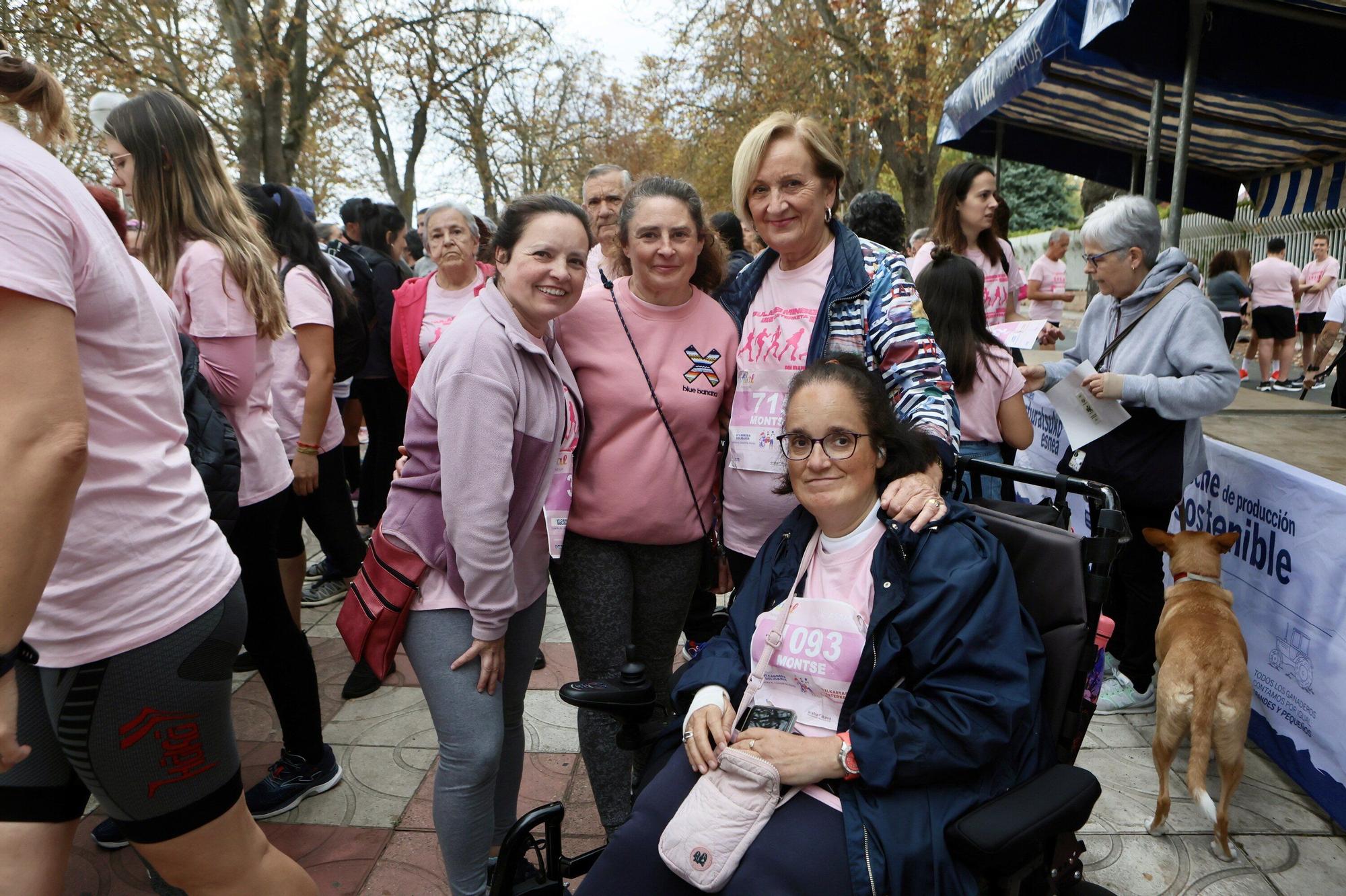 En imágenes: Vitoria se vuelca con la VI Carrera Solidaria contra el Cáncer de Mama