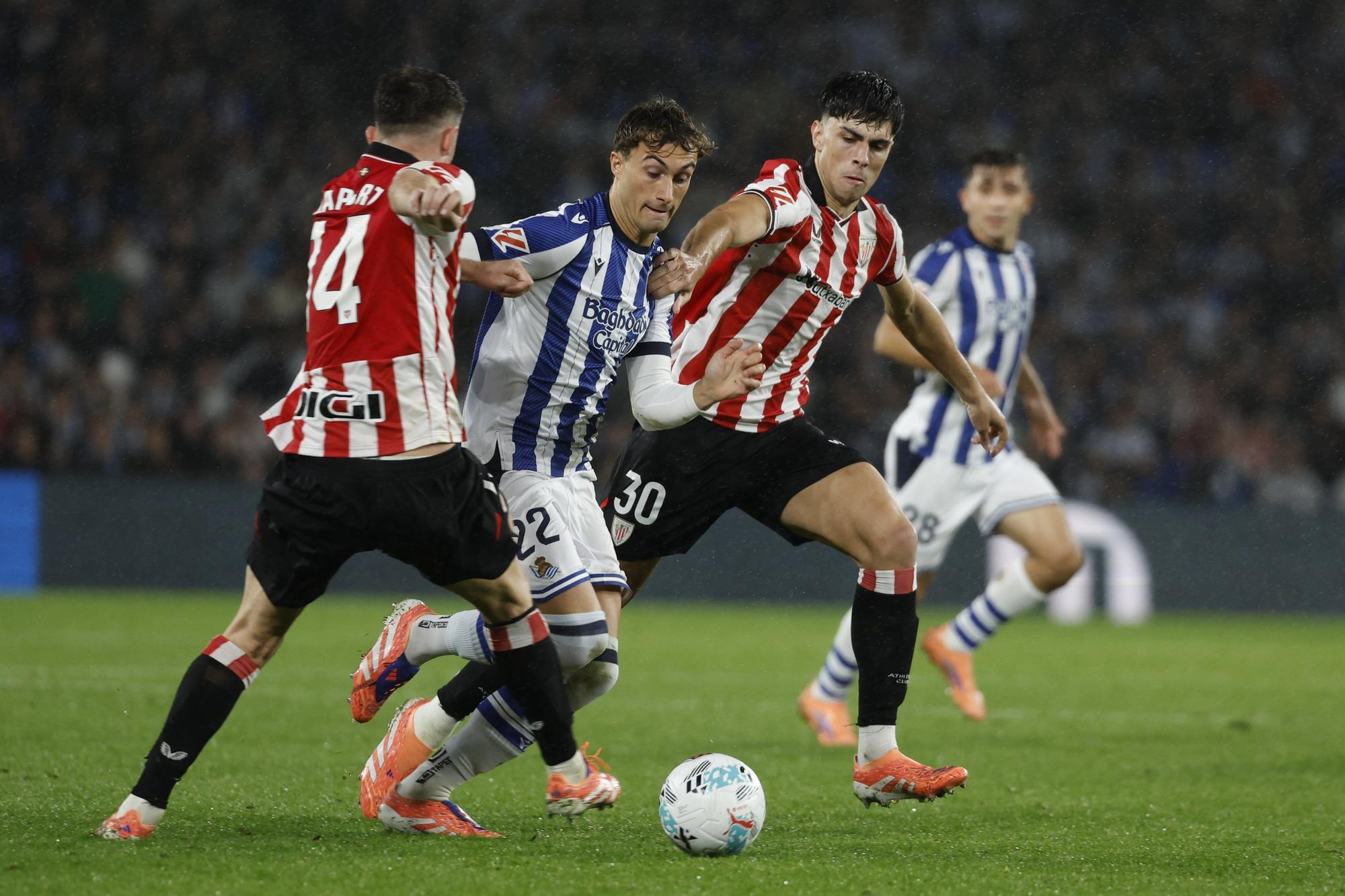 El Real Sociedad-Athletic, en imágenes