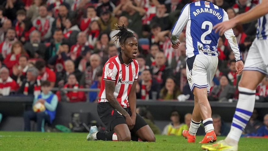 Nico Williams comienza un tratamiento con un especialista externo y será baja en los próximos partidos