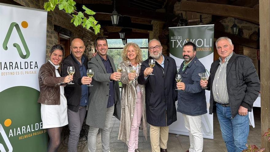 La Ruta del Txakoli de Aiaraldea despega como asociación con sede en El Refor de Amurrio