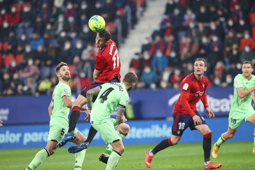 Imágenes del Osasuna-Athletic