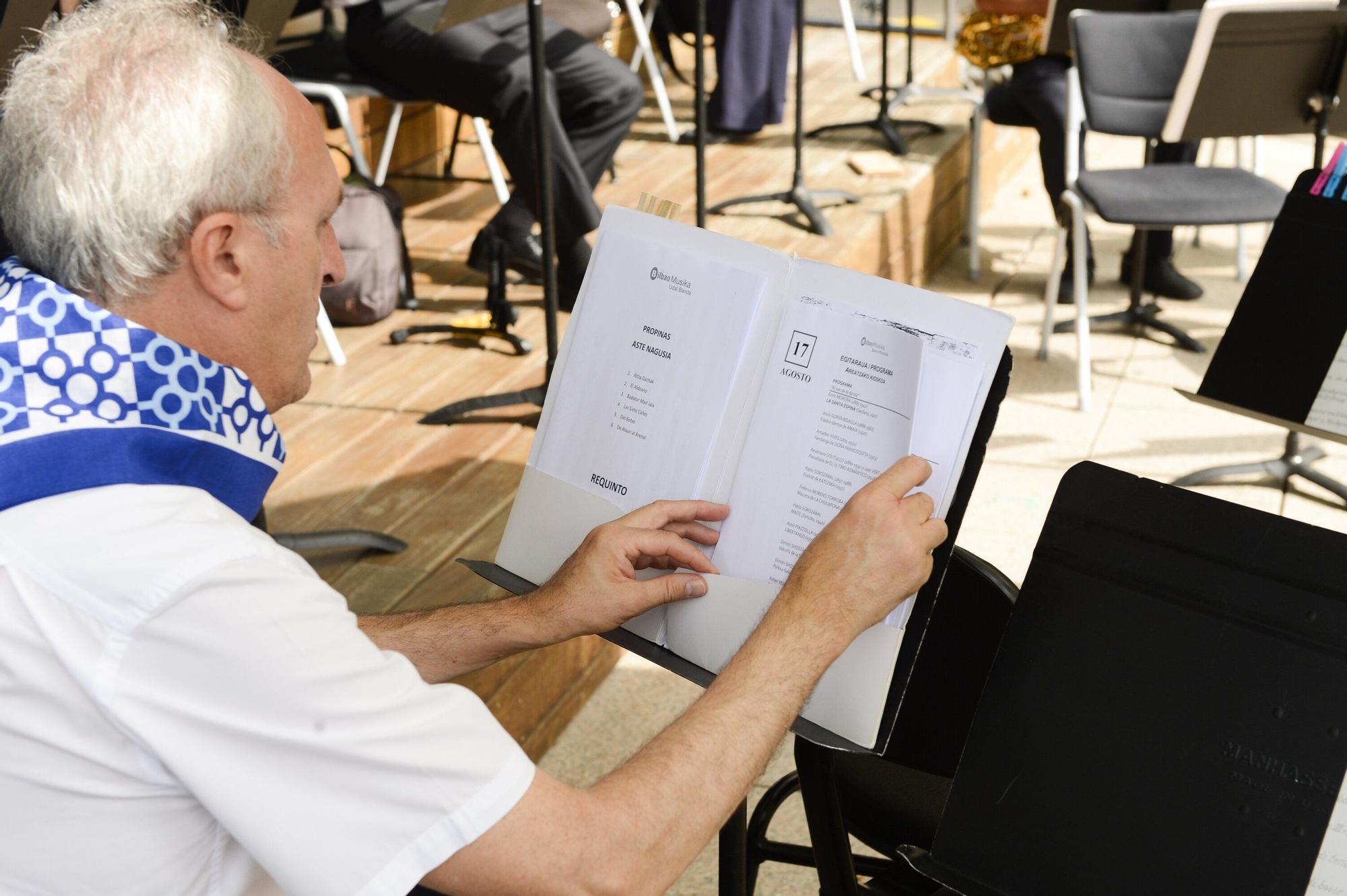 En imágenes: Así es un concierto de la Banda Municipal de Bilbao