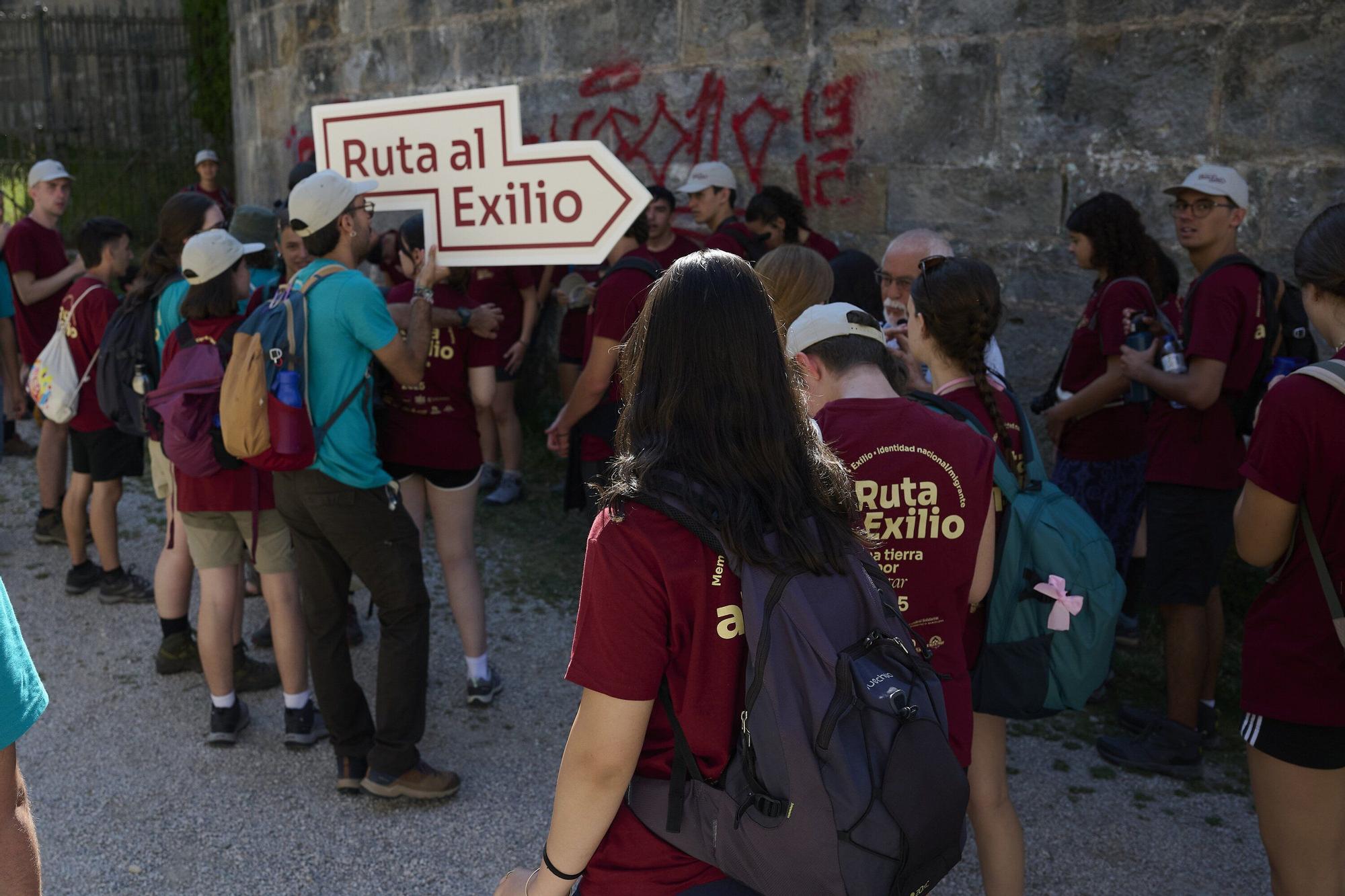 Comienza el viaje 'Ruta al exilio' en el Fuerte de Ezkaba