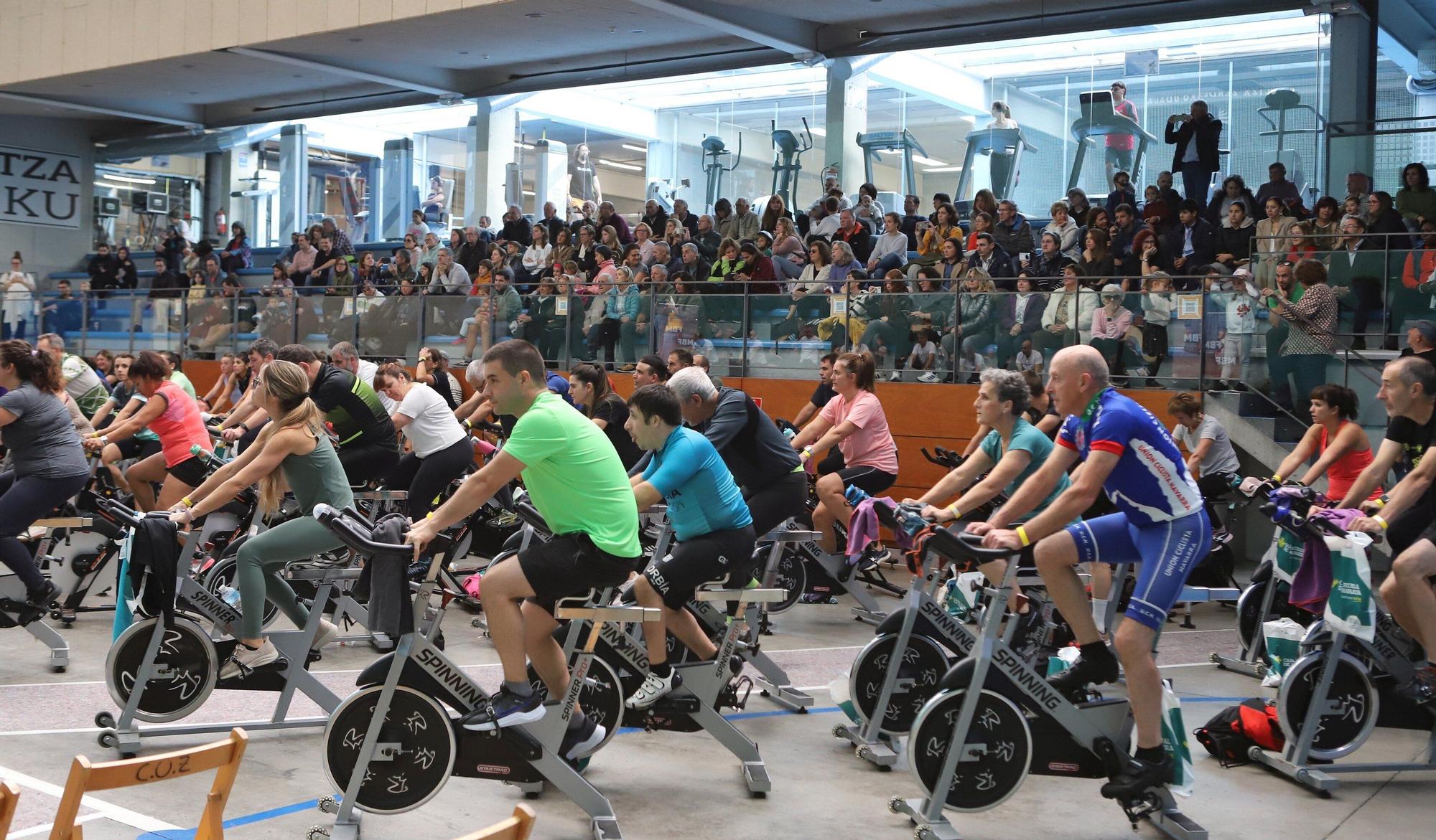 Spinning Band Solidario en Ororbia: música y deporte en directo por una buena causa