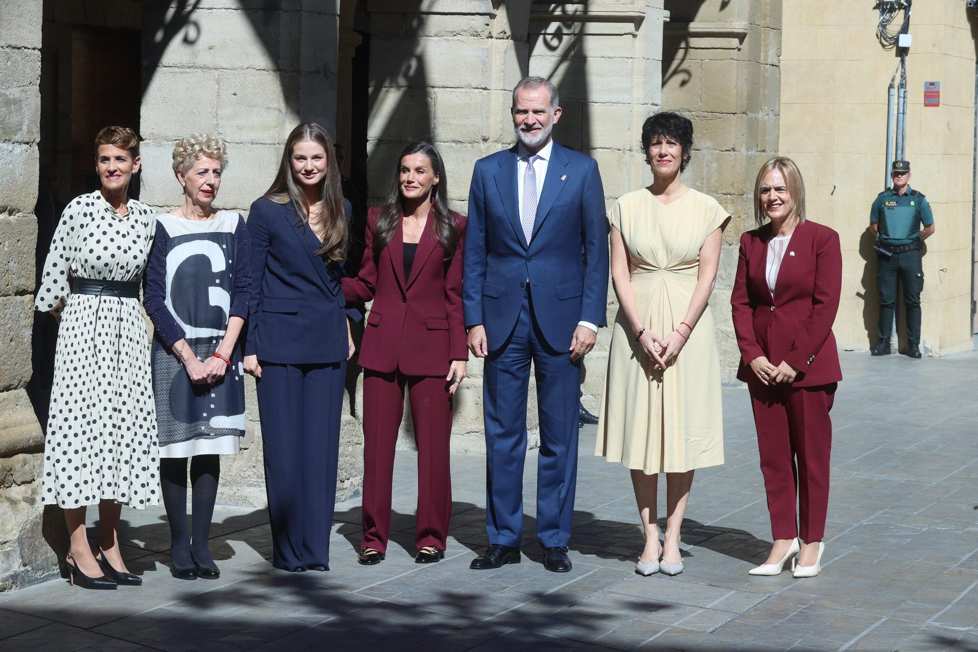 Visita de Felipe de Borbón, Leonor y Letizia a Navarra (viernes 26 de septiembre de 2025)