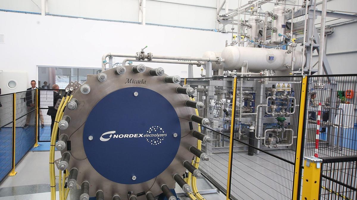 El mayor prototipo de electrolizador de hidrógeno verde de España, diseñado y ensamblado en Navarra