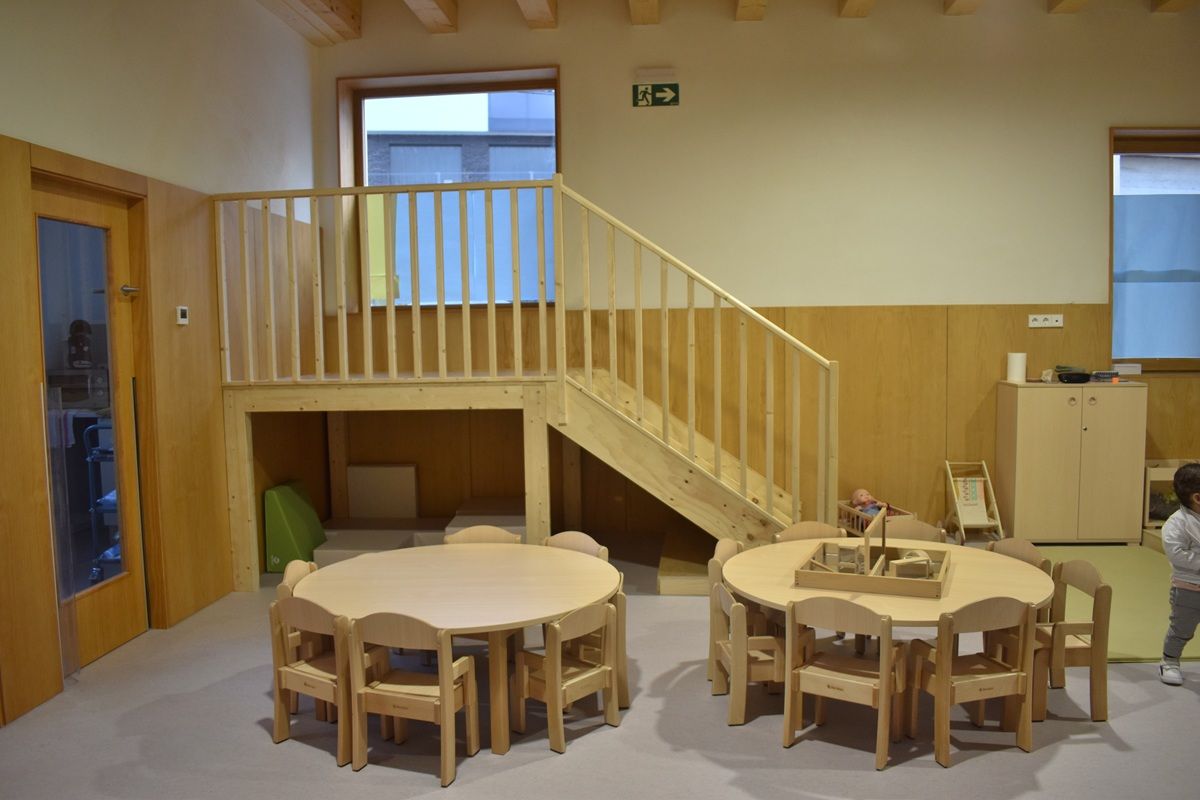 Uno de los espacios del nuevo centro educativo carcarés