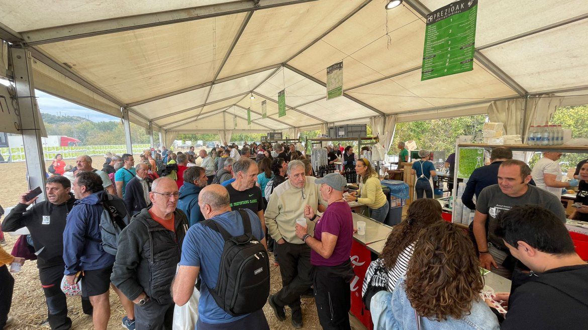 Fotos: Nafarroa Oinez 2025 en la ikastola Paz de Ziganda de Villava - Atarrabia