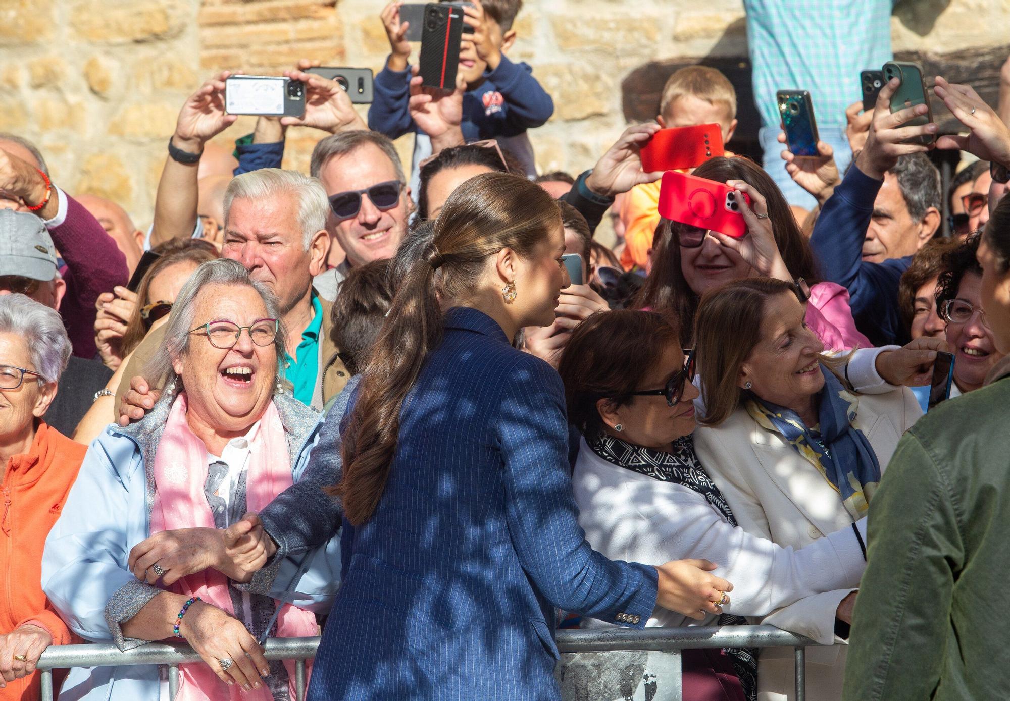 Fotos de la visita de los Reyes a Olite y Tudela