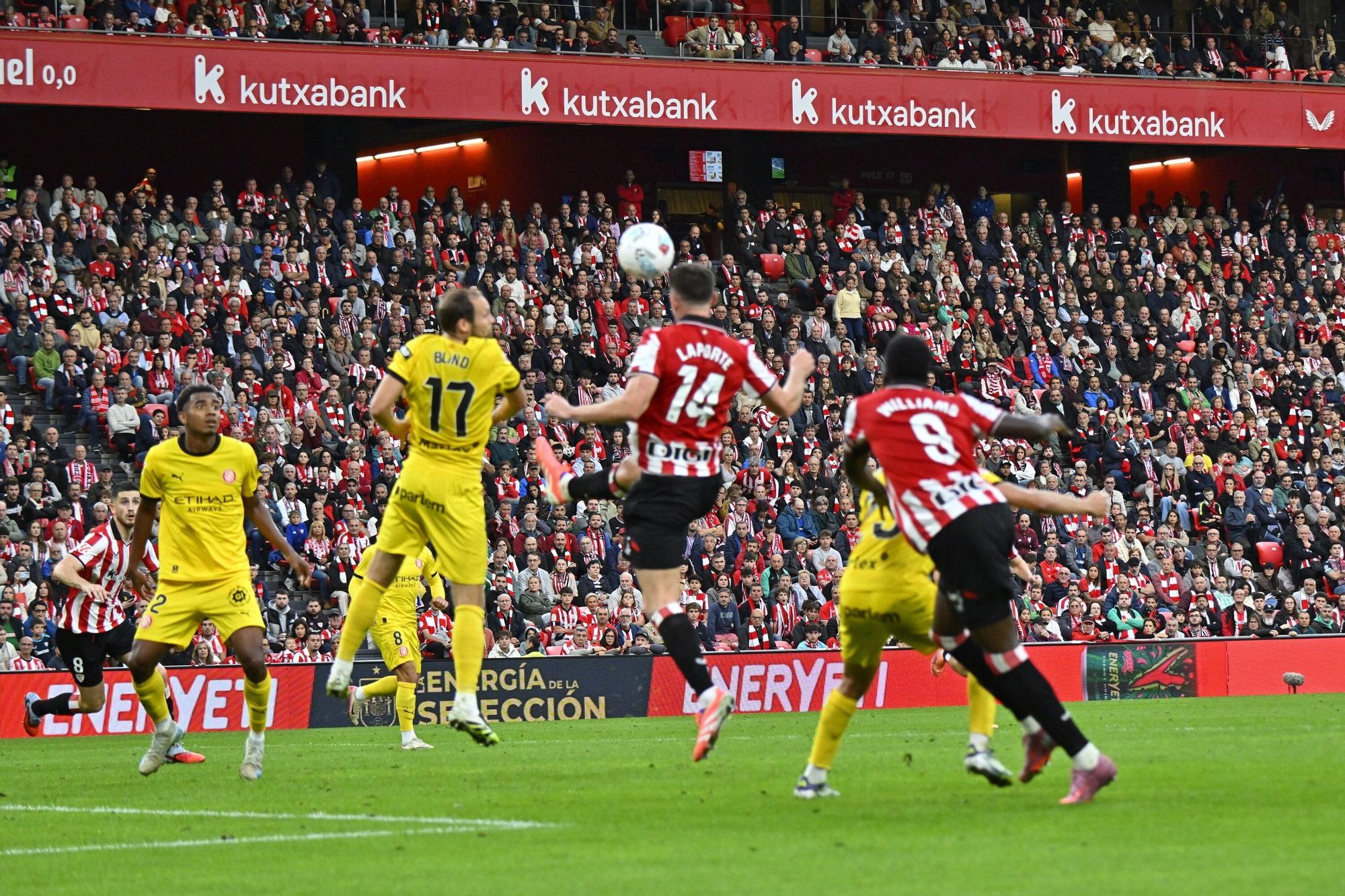 El Athletic-Girona, en imágenes