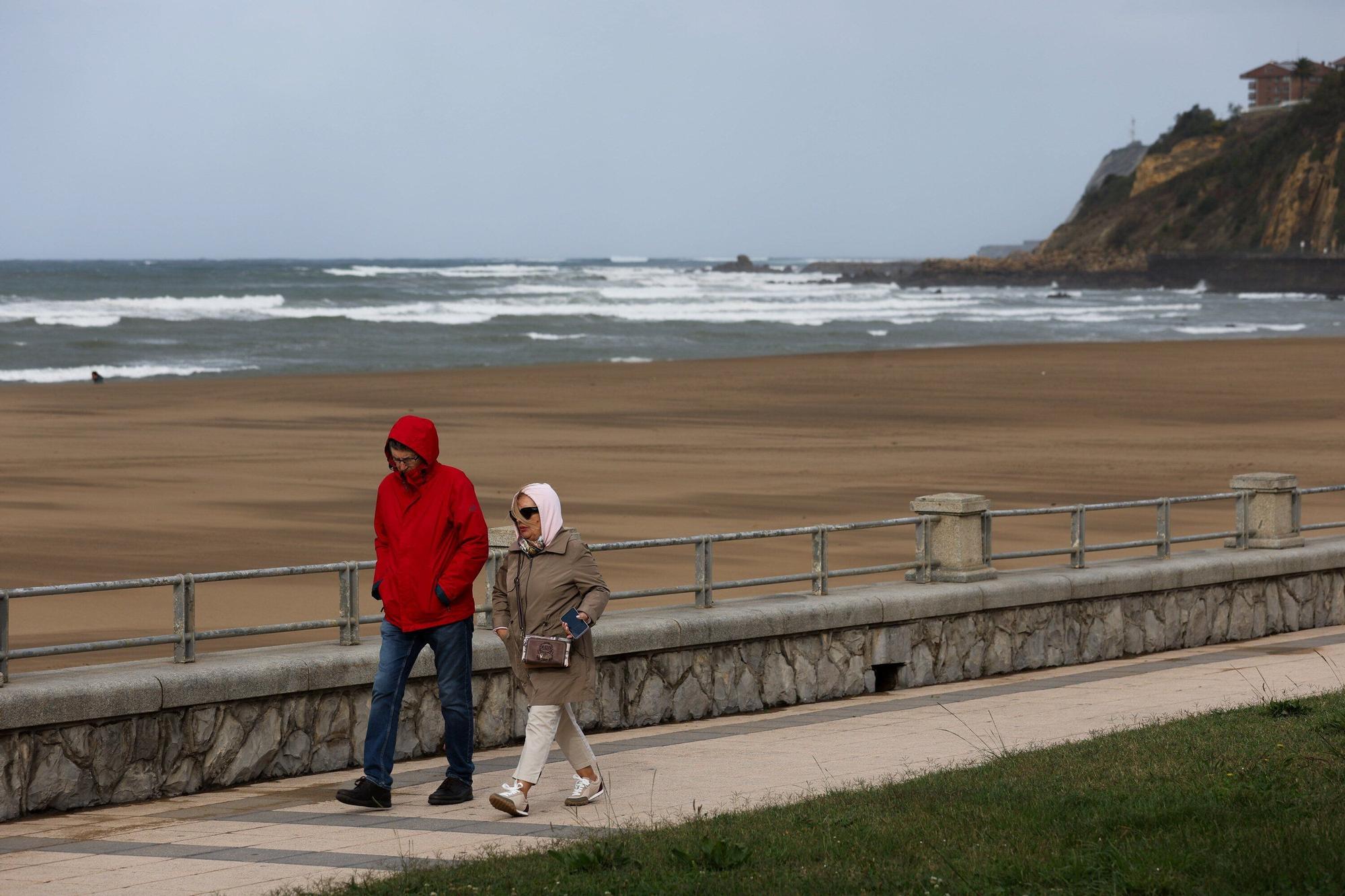La borrasca Benjamín provoca incidencias en Bizkaia