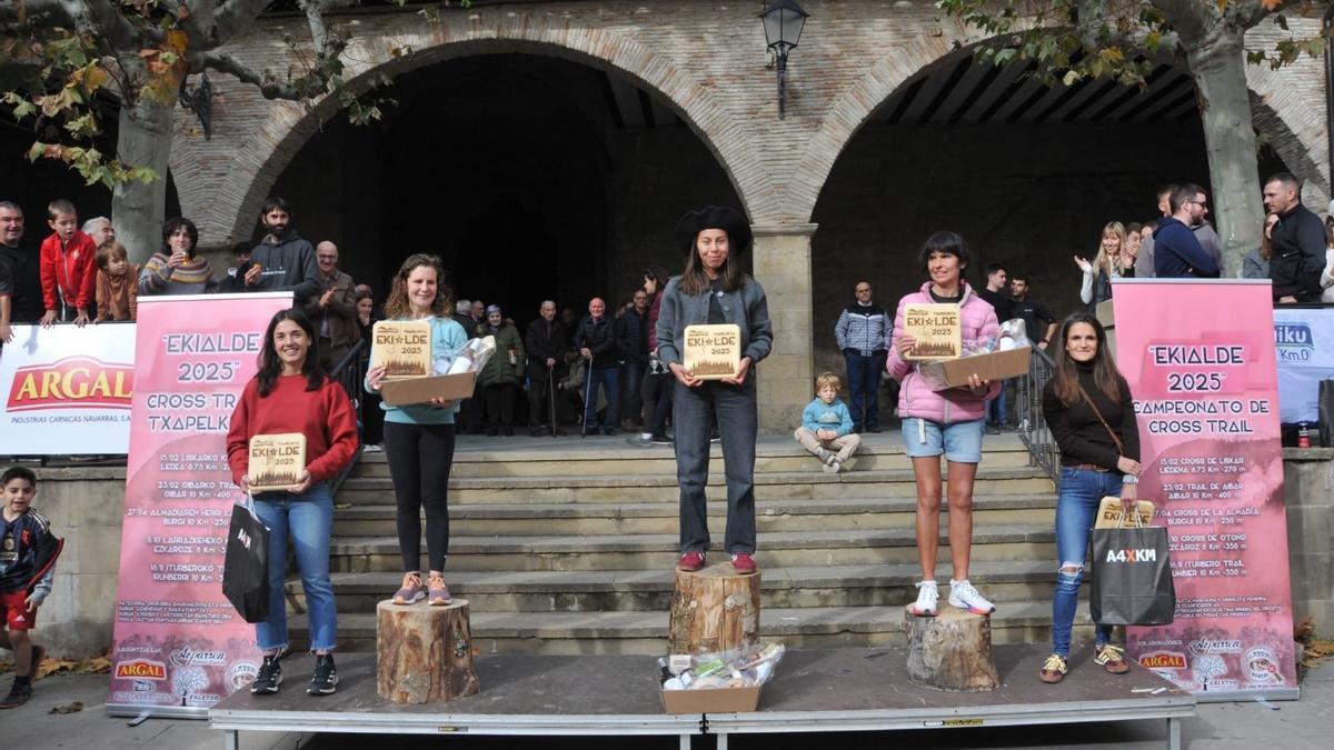 Copa Ekialde categoría femenina: Maribel Jaillita, ganadora.