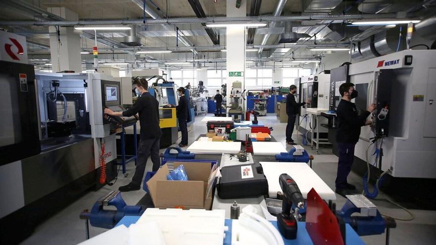 El 61,5 % del alumnado de FP Básica acaba sus estudios en Navarra
