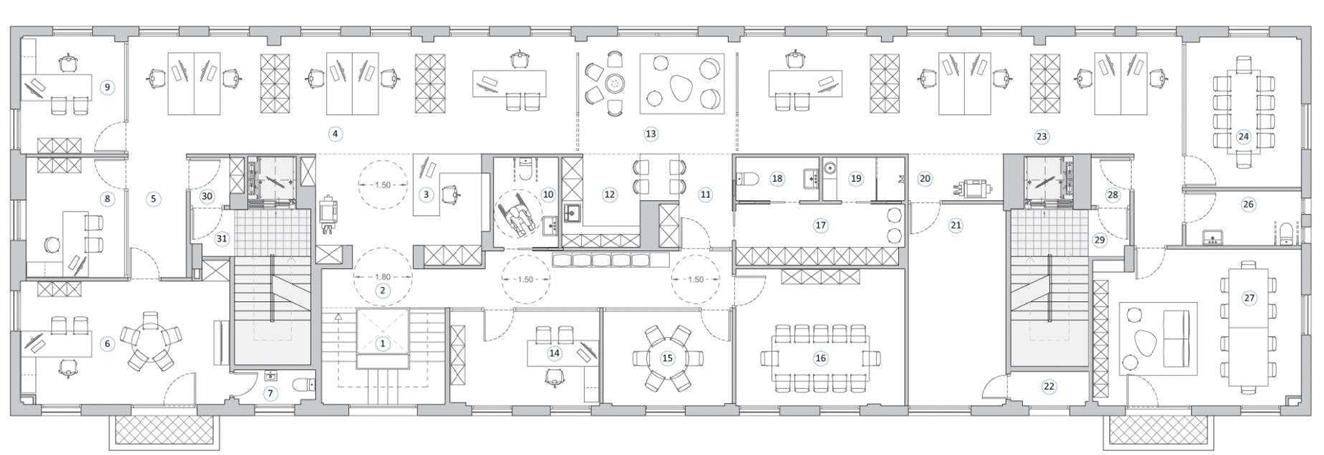 Plano de la primera planta