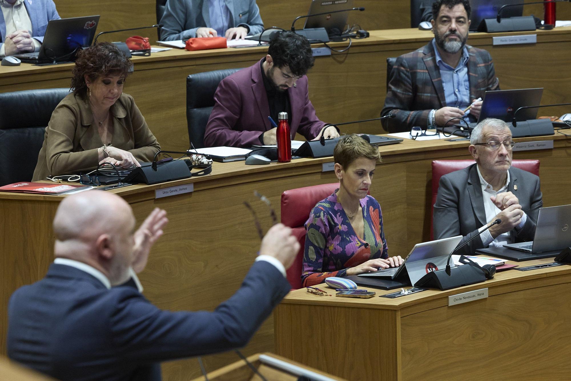 Fotos del Debate sobre el estado de la Comunidad foral 2025