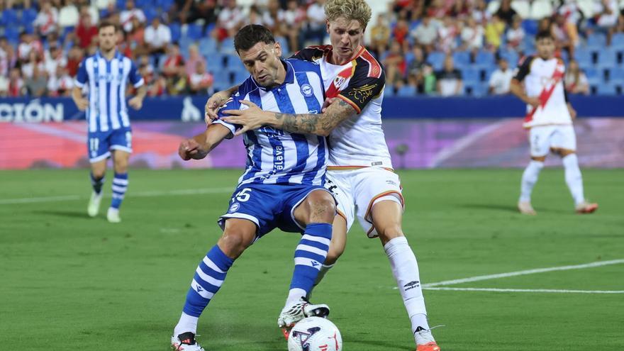 Rayo-Alavés (1-1): Un punto que sabe a poco