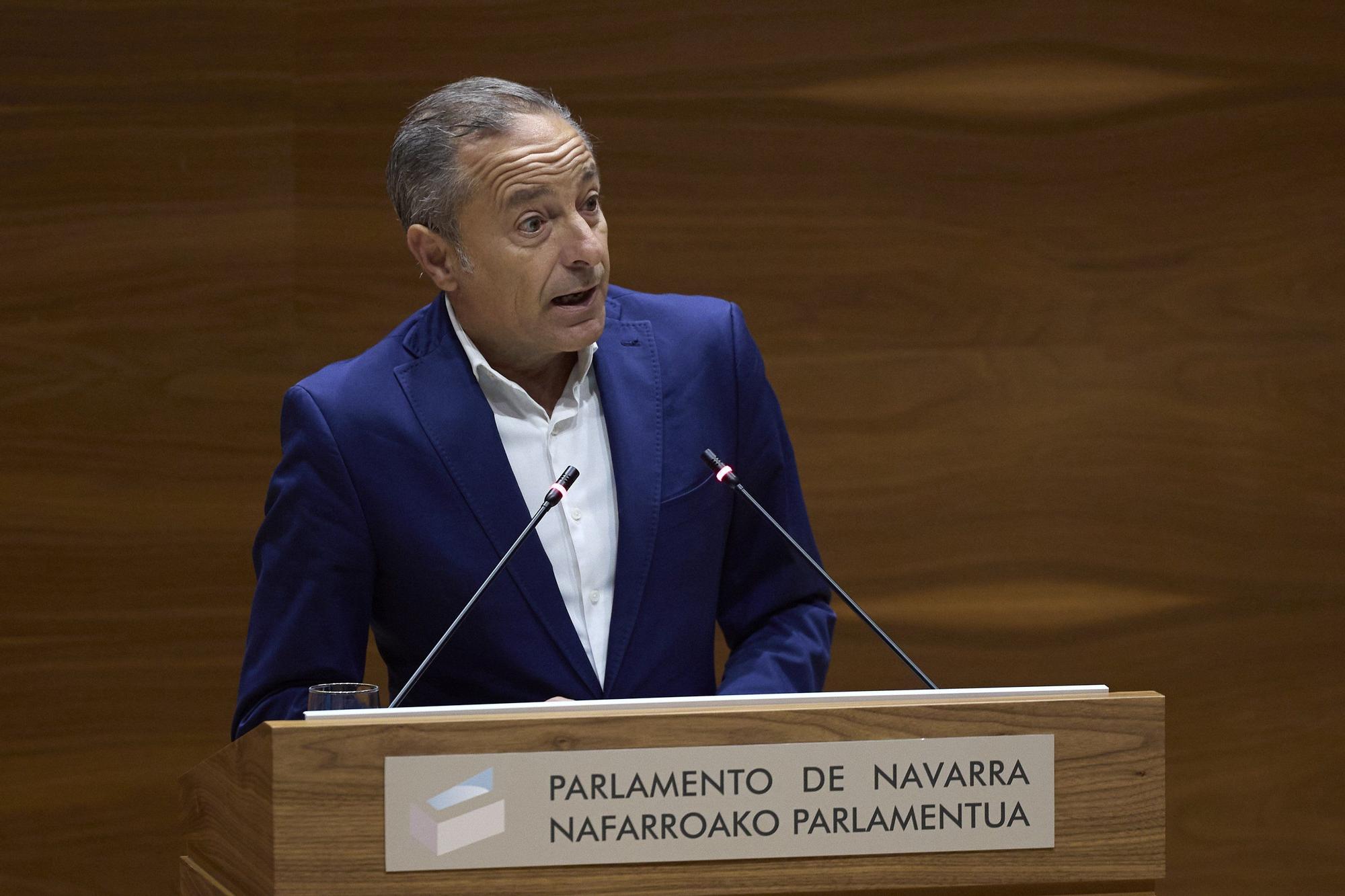 Fotos del pleno del Parlamento de Navarra (jueves 23 de octubre de 2025)