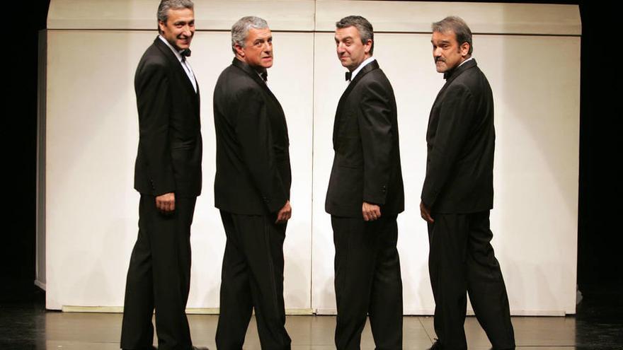 Los componentes de Golden Apple Quartet.