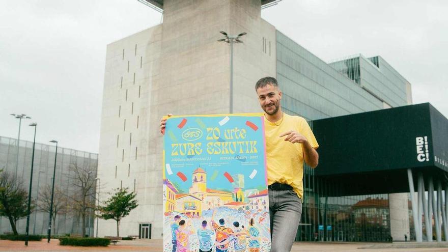 En Tol Sarmiento compone el himno para su 20 aniversario: 'Zure eskutik'