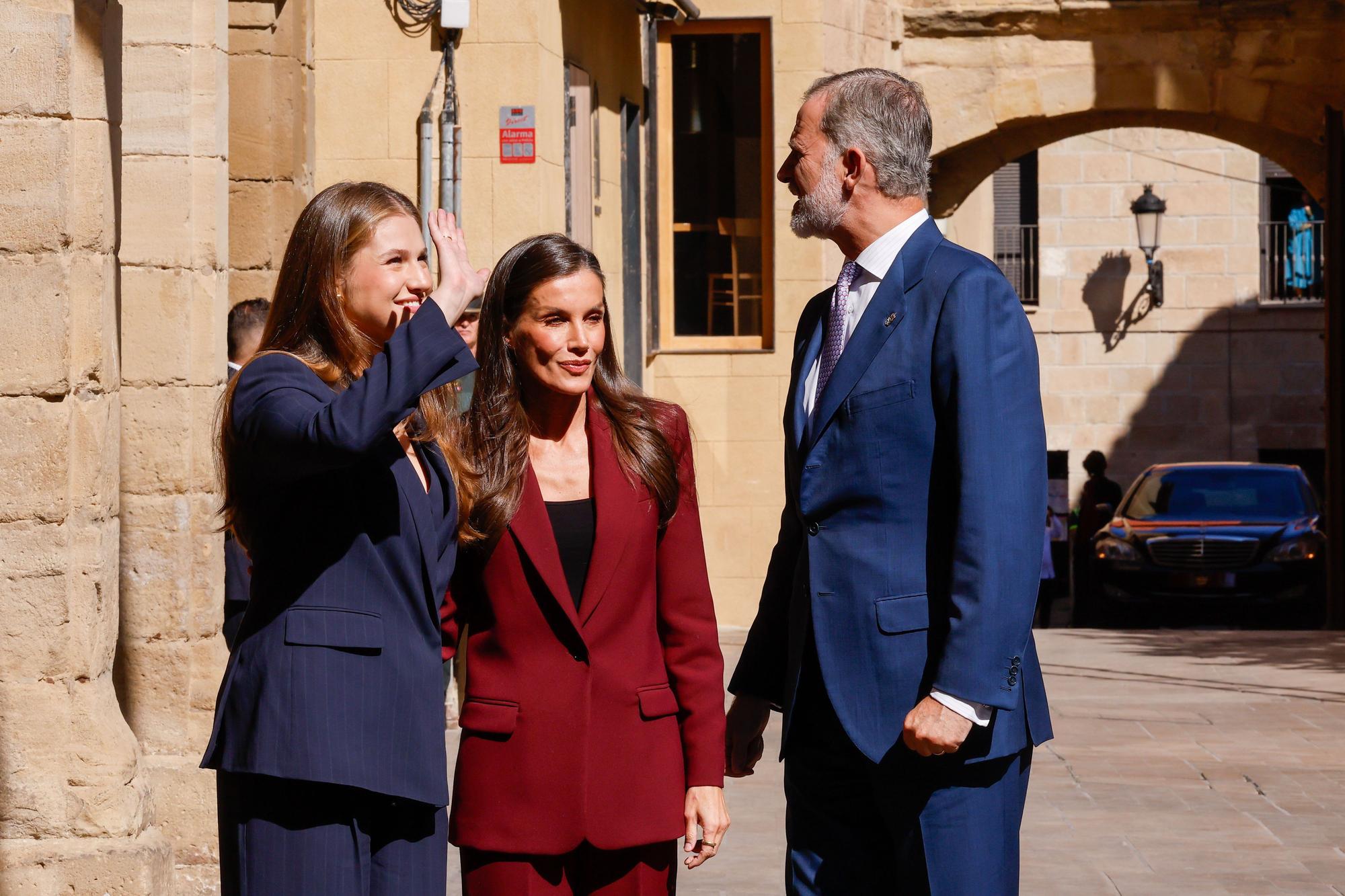 Visita de Felipe de Borbón, Leonor y Letizia a Navarra (viernes 26 de septiembre de 2025)