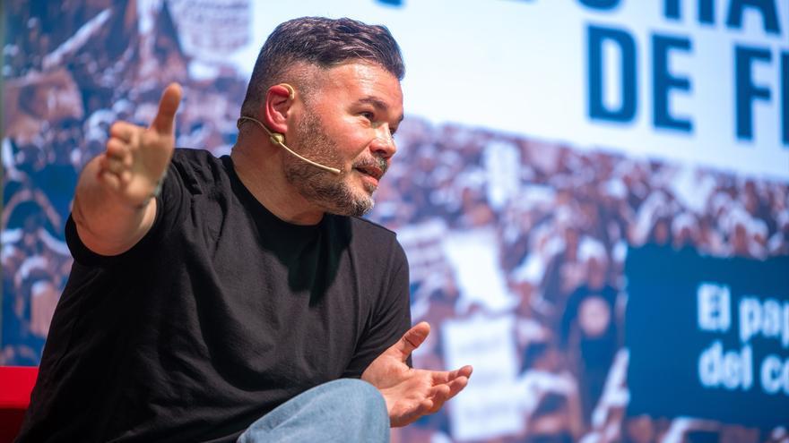 ERC vuelve a dar portazo al plan de Rufián: "No podemos resolver las disputas de la izquierda española"