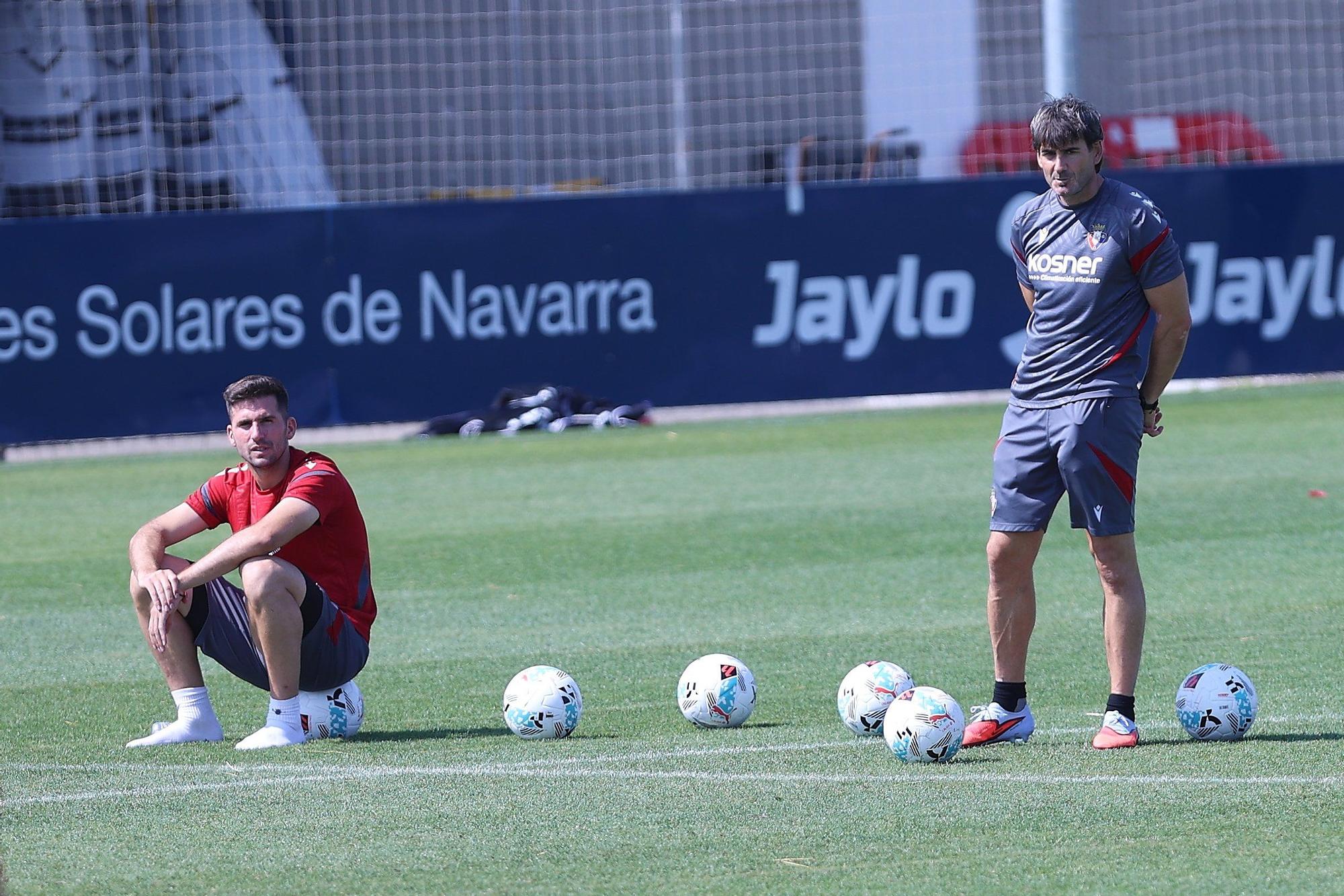 Entrenamiento de Osasuna (18/07/2025)
