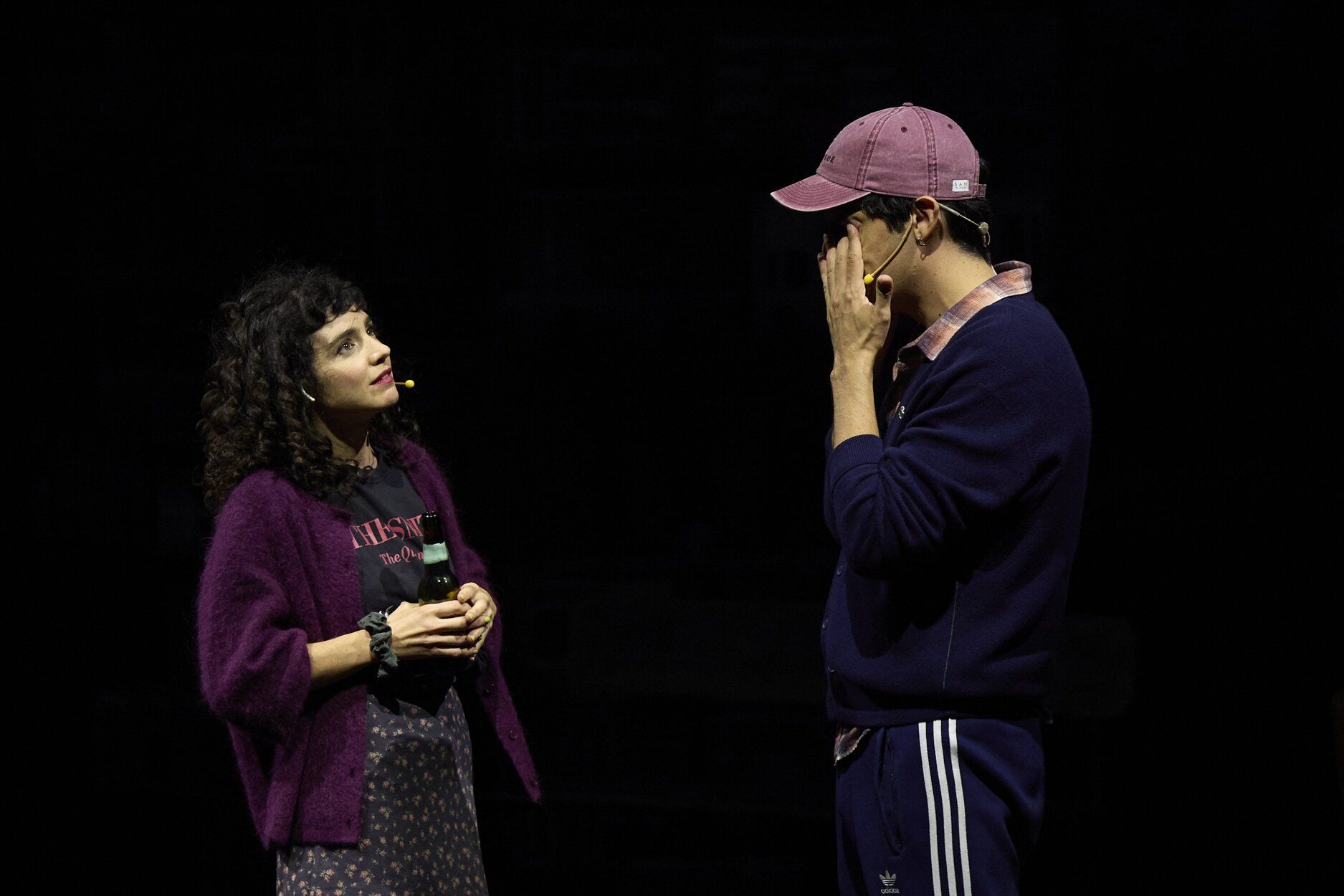 Imágenes de la representación de 'De Nao Albert y Marcel Borràs' en el Festival de Teatro de Olite