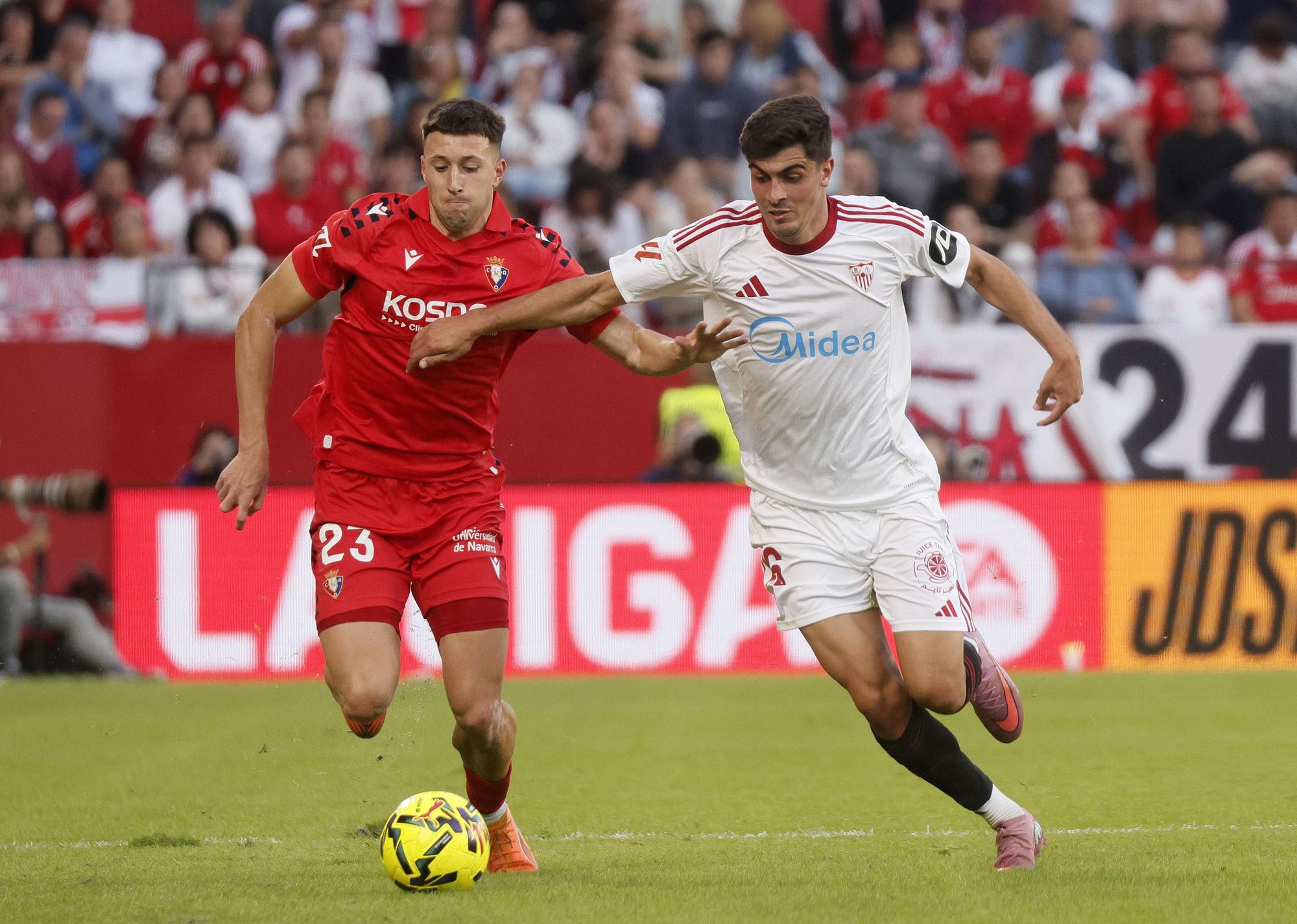 EN FOTOS | Las mejores imágenes del Sevilla-Osasuna