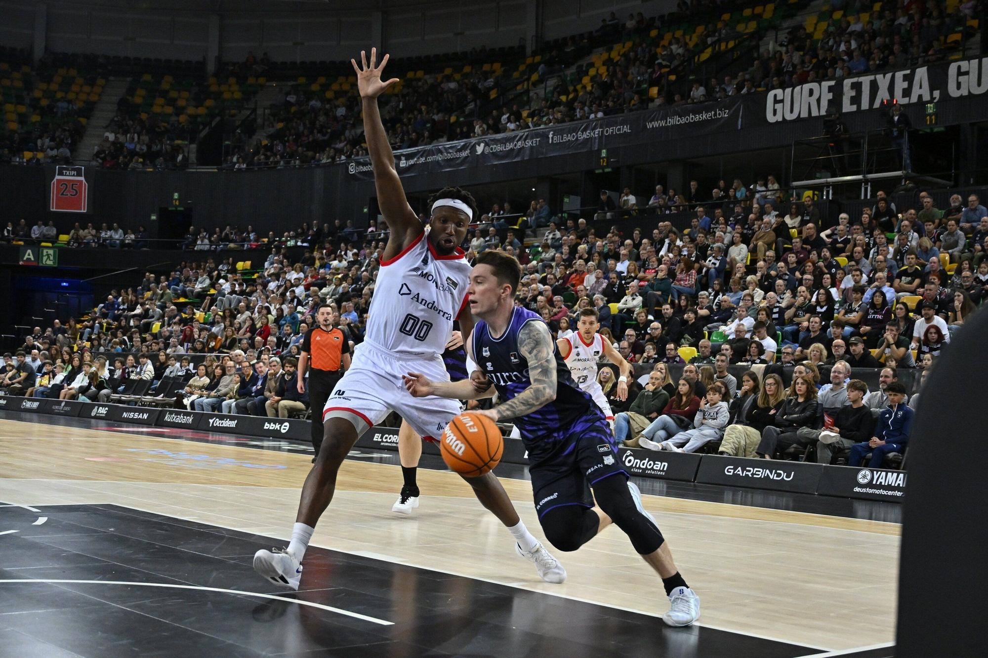 El Surne Bilbao Basket-Morabanc Andorra, en imágenes