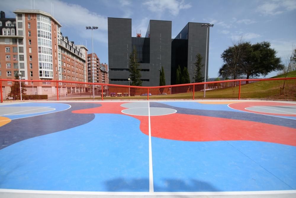 Bilbao finaliza la cancha de baloncesto