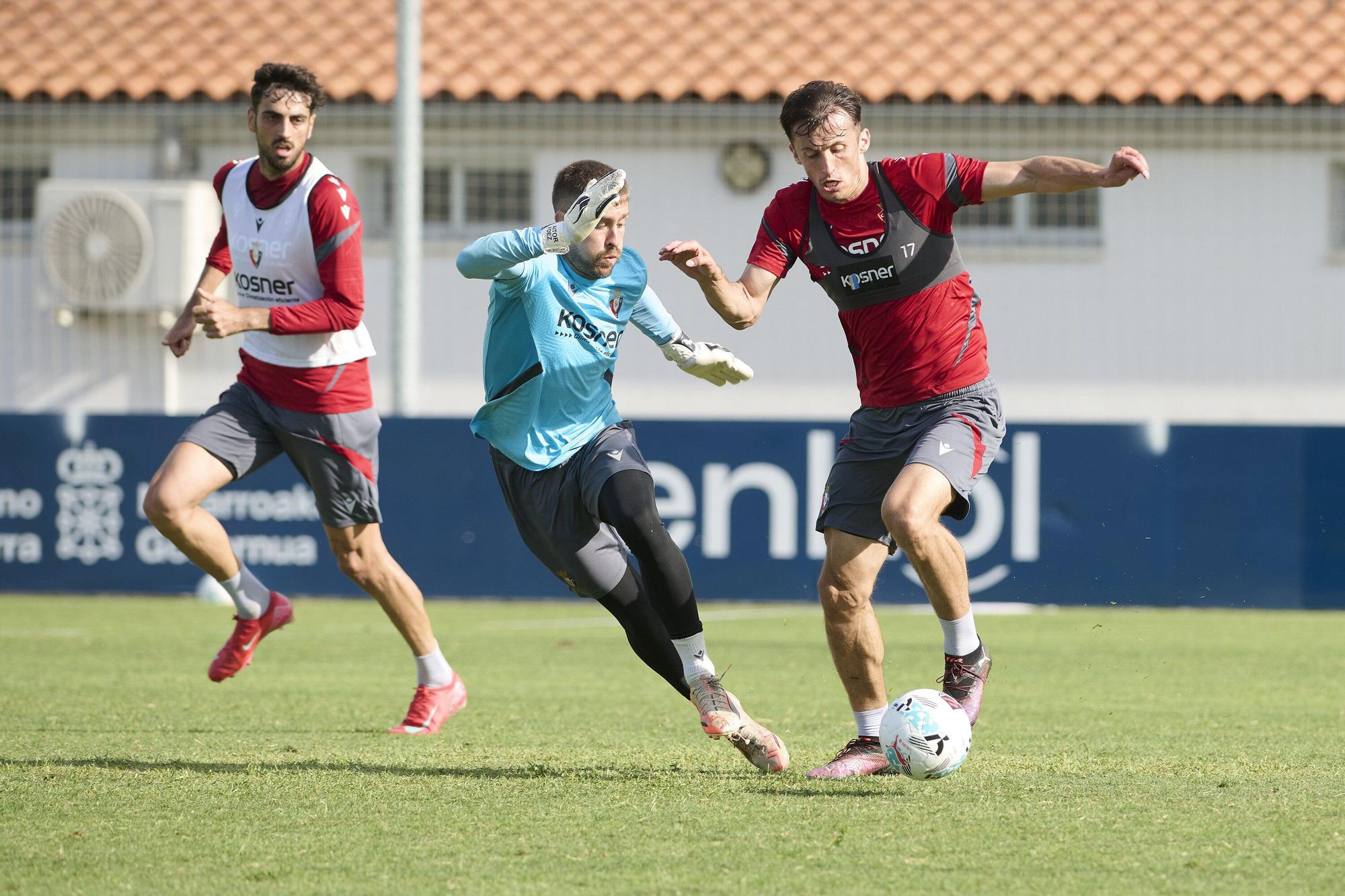 Fotos del entrenamiento de tarde de Osasuna (23/07/2025)