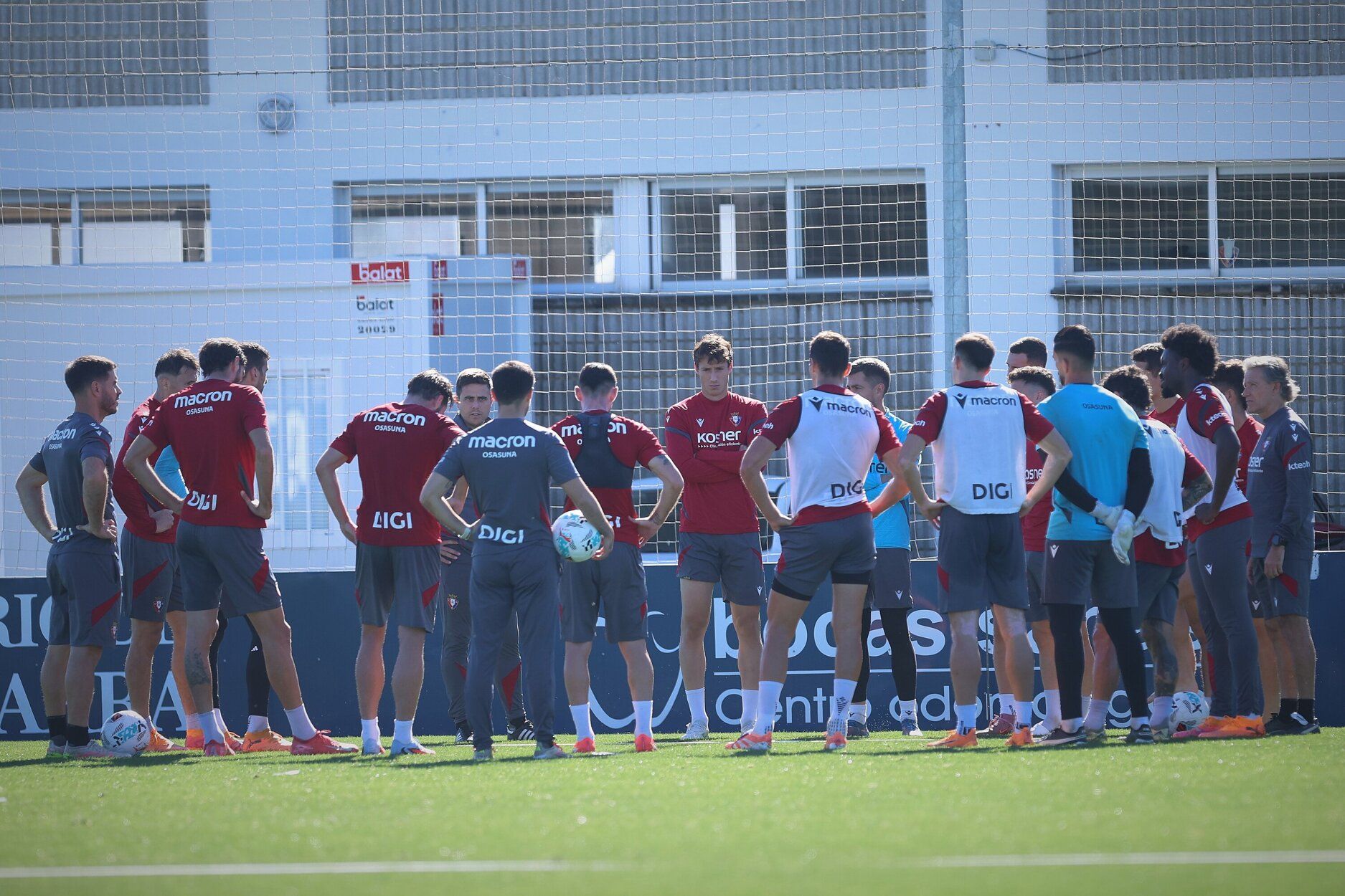 Fotos del entrenamiento de Osasuna de este miércoles 30 de octubre