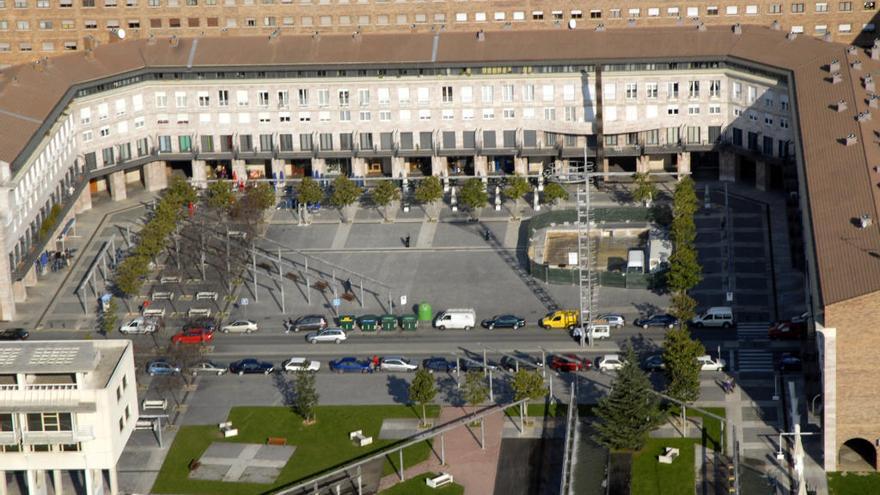 El parque de Yamaguchi de Pamplona gana altura