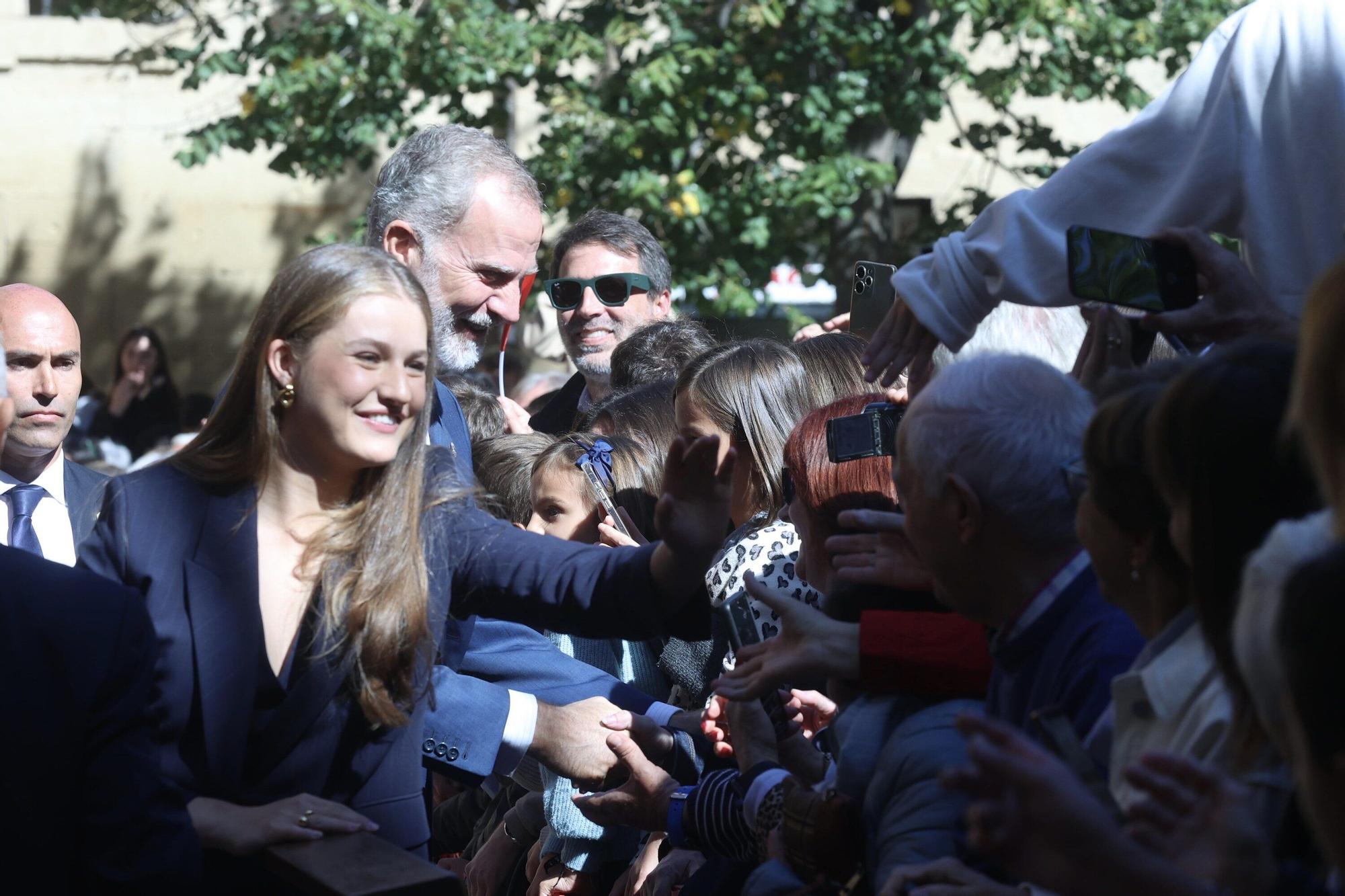 Visita de Felipe de Borbón, Leonor y Letizia a Navarra (viernes 26 de septiembre de 2025)